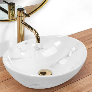Умывальник Rea Sofia Nature Marble U6605