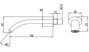 Излив Lemark LM8024C