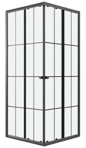 Душевой уголок Niagara Eco NG-1008-14QKL / NG-1009-14QKL / NG-1010-14QKL, 90х90, прозрачный с принтом