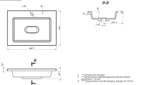Умывальник Versalia Modul 65