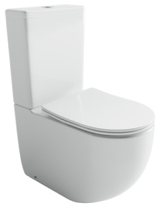 Напольный унитаз CeramicaNova Metropol Торнадо CN4001T, белый