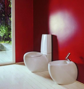 Напольное биде Laufen Il Bagno Alessi One 832971