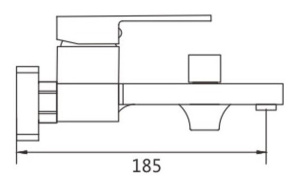 Смеситель для ванны Shevanik S9602H / S9602T