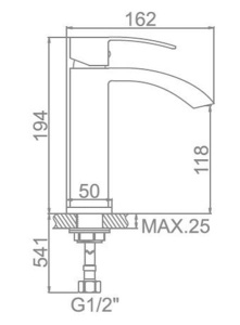 Набор смесителей Ledeme 2 в 1 (L2478 + L1055-15)