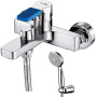 Смеситель для ванны Lemark Aura LM0614C