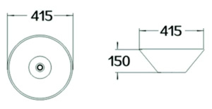 Умывальник SantiLine SL-1068