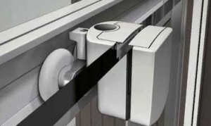 Душевая дверь Good Door Latte WTW-TD G-WE, 150х185, матовый