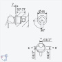 Смеситель скрытого монтажа Bruma Leaf 1671201MM (1 функция)