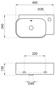 Умывальник Lavinia Boho Bathroom Sink 33311052