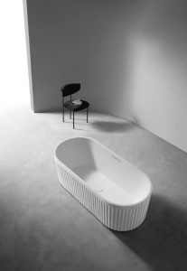 Ванна из искусственного камня Abber Stuttgart AM9925, 170х75
