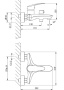 Смеситель для ванны Lemark Linara LM0414C