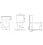 Напольный унитаз Damixa Skyline DX35C8600SC