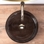 Умывальник Rea Cristal Black REA-U9671