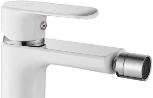 Смеситель для биде Rea Bloom White Chrom REA-B9916