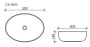 Умывальник CeramicaNova Element CN5002