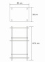 Полка Wasserkraft K-4033 тройная