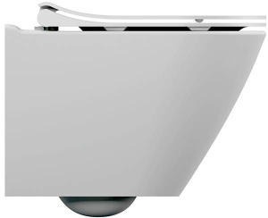 Подвесной унитаз Cersanit City Oval Clean On безободковый с сиденьем Slim Soft Close