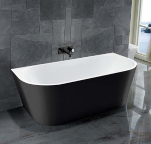 Акриловая ванна Vincea VBT-421-1700MB, 170х80, черный, белый