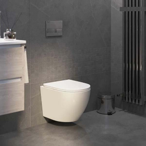 Инсталляция для унитаза Visam Slim 525 с кнопкой L3 хром глянец