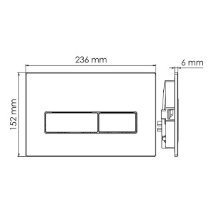 Кнопка для инсталляции Wasserkraft MB03
