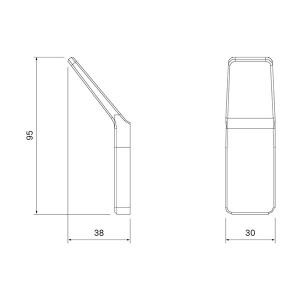 Крючок Iddis Slide, хром