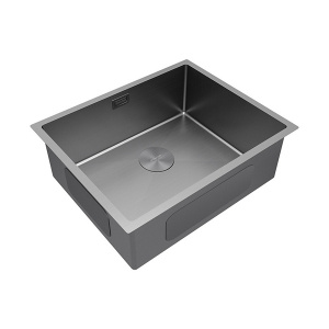 Кухонная мойка Paulmark Next-540 PM215444-MG / Next-580 PM215844-MG, 58х44, серый матовый