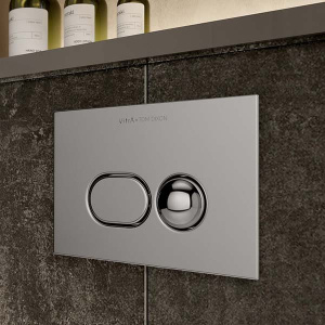 Кнопка для инсталляции Vitra Liquid 740-2180 хром