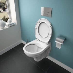 Комплект инсталляции Ideal Standard ProSys Eco Frame M с подвесным унитазом Standard Eurovit Rimless