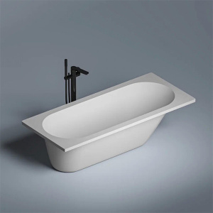 Ванна из искусственного камня Vate Linna 169MT / Linna 178MT, 169х74, белый матовый