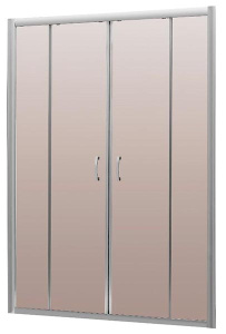 Душевая дверь Radaway Premium Plus DWD Brown, 140х190, коричневый