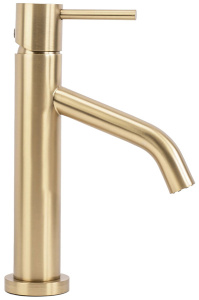 Смеситель для умывальника Rea Level gold matt B6218