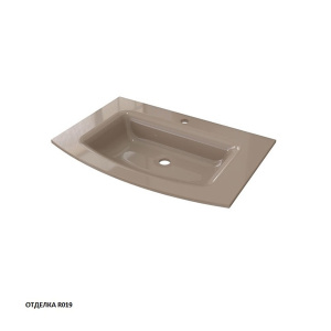 Умывальник Caprigo Legato 70 OW15-3011-R019 / 80 OW15-3012-R019 / 100 OW15-3014-R019 / 120 OW15-3015-R019 / 140 OW15-3016-R019, 101х47