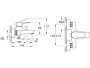 Смеситель для ванны Vitra Flow Soft A42946EXP