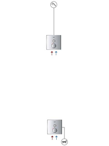 Смеситель встраиваемый Grohe SmartControl 29147000 (1 функция)