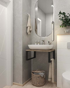 Столешница 1Marka Grunge Loft дуб намибия 60 / 80 / 90 / 100, 60, дуб намибия