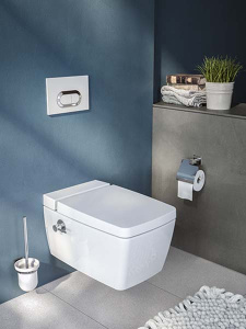 Кнопка для инсталляции Vitra Loop O 740-0940 сталь