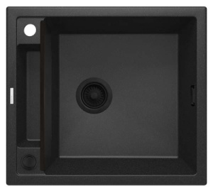 Кухонная мойка Deante Magnetic ZRM 50х56, 50х56, графитовый металлик