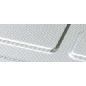 Кухонная мойка Kromevye Rondo EC 257 D/EХ 157 D, 57х45 толщина стали 0.6, декор