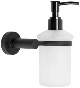 Дозатор для моющих средств Rea black matt 77041
