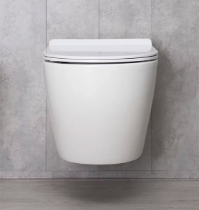 Подвесной унитаз Gid Tr2122b с сиденьем Soft Close
