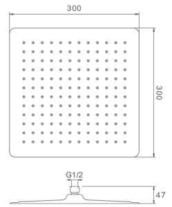 Душевая система Raglo R01272.053040.09 встраиваемая