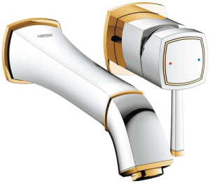 Смеситель встраиваемый Grohe Grandera 19930IG0, хром, золото