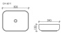 Умывальник CeramicaNova Element CN6011