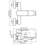 Смеситель для ванны WasserKraft Mindel 8501