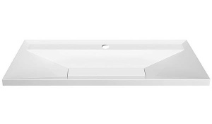 Умывальник Belux Фаворит 1000 белый матовый Solid Surface