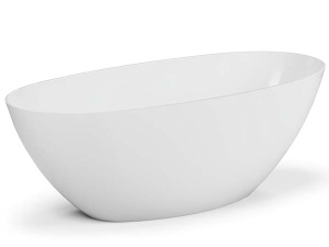 Ванна из искусственного камня Belux Осло, 170х75, белый