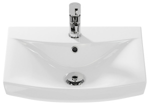 Умывальник Cersanit Carina 50 / 60 с пьедесталом, 50х39