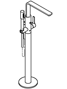 Смеситель для ванны Grohe Lineare 23792001 / 23792DC1