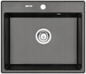Кухонная мойка Deante Andante ZQN-2103 / ZQN-5103 / ZQN-7103 / ZQN-A103 / ZQN-S103 / ZQN-G103 / ZQN-T103 / ZQN-N103, 60х52/антрацит