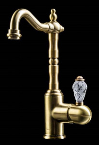 Смеситель для умывальника Boheme Crystal 302-CRST